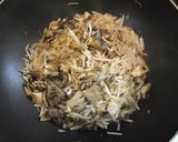 舞茸ともやしの中華風オムレツ作り方3写真