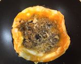 舞茸ともやしの中華風オムレツ作り方6写真