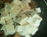 辛くない麻婆風豆腐♪作り方5写真