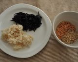 あるもので♪乾物チャーハン作り方1写真