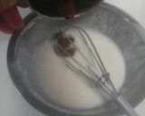 薄焼き皮のカフェオレ風味の和菓子（作り方3写真