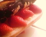 バター風味たっぷりの苺とアンのコッペパン作り方2写真