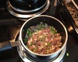ひき肉とほうれん草で★坦々風おじや作り方2写真