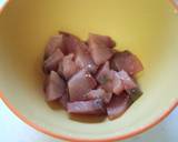 塩麹と甘酢で和えた♫美味しいお刺身☆作り方1写真