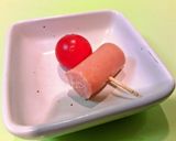 ミニトマトとウィンナーの天ぷら作り方2写真