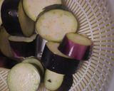 なすと挽肉のスパゲティ作り方4写真
