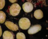 なすと挽肉のスパゲティ作り方6写真
