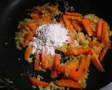 えのき氷ＩＮ♪♪鮭缶でごまクリームパスタ作り方2写真