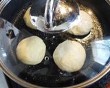 朝食おやつに発酵なし♪フライパンで丸パン作り方3写真