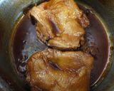 鶏もも肉の濃厚にんにく醤油煮☆作り方3写真