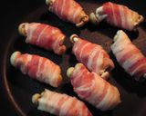♪魚ニソとしめじの豚バラ巻き♪作り方4写真