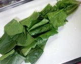 ほうれん草とお豆腐のさっぱりスープ♪作り方1写真