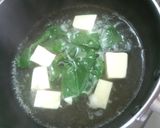 ほうれん草とお豆腐のさっぱりスープ♪作り方4写真