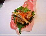 具たっぷり✿豚巻きのレンジ蒸し作り方5写真