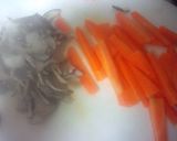 マイタケと人参の炊き込みご飯☆作り方1写真