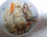 マイタケと人参の炊き込みご飯☆作り方4写真