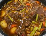 豚肉の赤ワイン煮込み作り方11写真