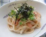 *みんな大好き、たらこうどん*作り方4写真