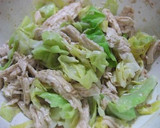 鶏肉ときゃべつの簡単ごま和え　作り方5写真