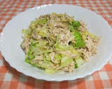 鶏肉ときゃべつの簡単ごま和え　作り方6写真