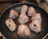 『十六穀ごはん』焼きおにぎり作り方4写真
