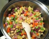 ★お豆とたっぷり野菜のトマト煮★作り方2写真