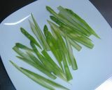 アスパラとウインナーのカレー炒め作り方1写真