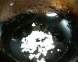 葉ネギと豚ハツの炒め物作り方3写真