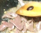 葉ネギと豚ハツの炒め物作り方4写真
