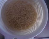 炒り青豆を入れた、ソルガムおこわ作り方1写真