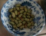 炒り青豆を入れた、ソルガムおこわ作り方3写真