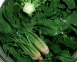 ほうれん草と卵の炒め物作り方2写真