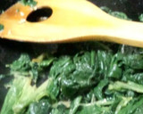 ほうれん草と卵の炒め物作り方5写真