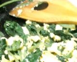 ほうれん草と卵の炒め物作り方6写真