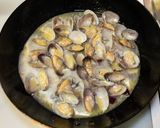 アサリとほうれん草のパスタ作り方5写真