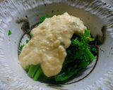 菜の花と豆腐ダレの春がけ～♪作り方4写真