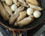 手羽中をパイナップル缶の汁で煮ま~す作り方3写真