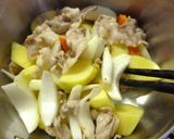 レモン風味　異国風豚肉じゃが作り方5写真