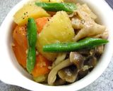 レモン風味　異国風豚肉じゃが作り方10写真