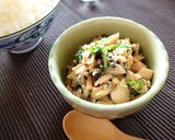 鮭×塩麹×塩昆布　わさび風味のご飯の友作り方6写真