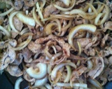 簡単甘辛生姜焼き★玉葱増量＊豚こまで節約作り方6写真