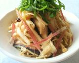えのき茸の食物繊維でおいしくスルッと♪作り方6写真