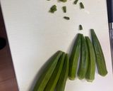 オクラの塩茹で作り方1写真