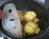 油揚げの巾着袋煮（塩麹を使って）作り方6写真