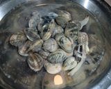 あさりと豆苗のパスタ～★★作り方1写真