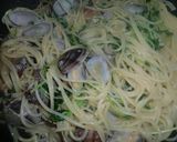 あさりと豆苗のパスタ～★★作り方10写真