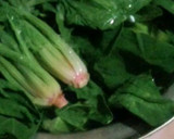 ほうれん草のゴマ和え作り方1写真