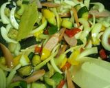 冷凍野菜で簡単イタリアン！トマトパスタ☆作り方2写真