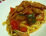 冷凍野菜で簡単イタリアン！トマトパスタ☆作り方8写真