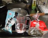 かんたん　くず桜作り方1写真